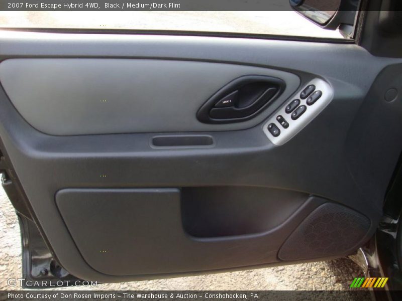 Black / Medium/Dark Flint 2007 Ford Escape Hybrid 4WD