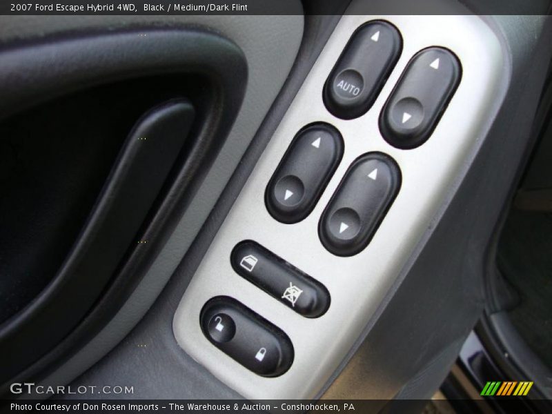 Black / Medium/Dark Flint 2007 Ford Escape Hybrid 4WD