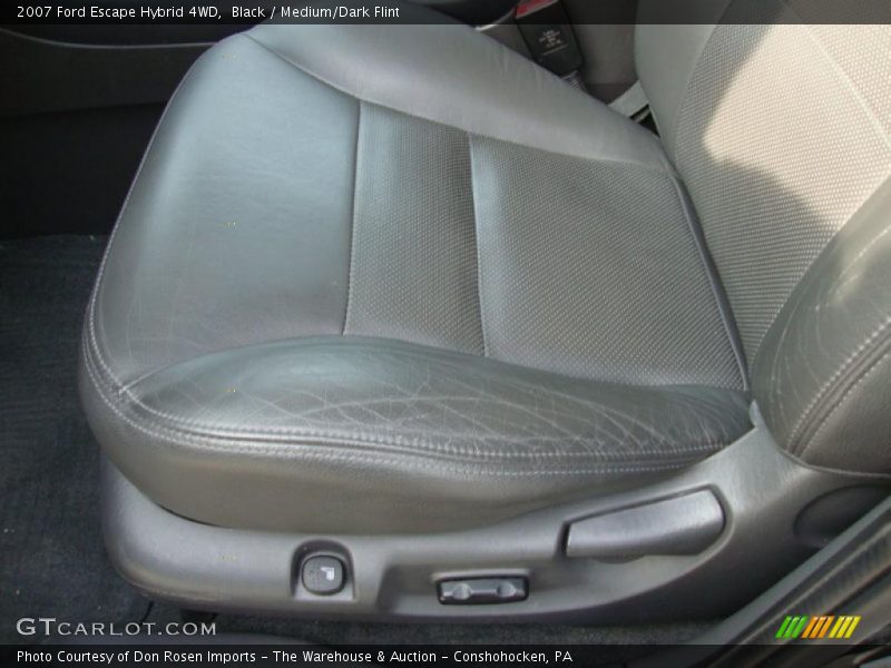Black / Medium/Dark Flint 2007 Ford Escape Hybrid 4WD