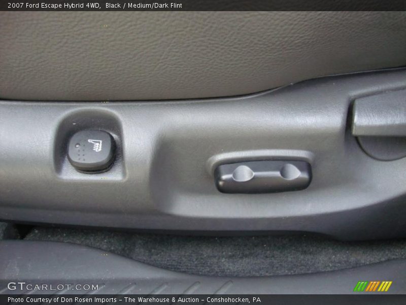 Black / Medium/Dark Flint 2007 Ford Escape Hybrid 4WD