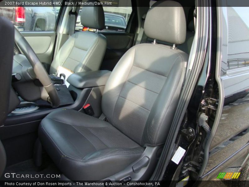 Black / Medium/Dark Flint 2007 Ford Escape Hybrid 4WD