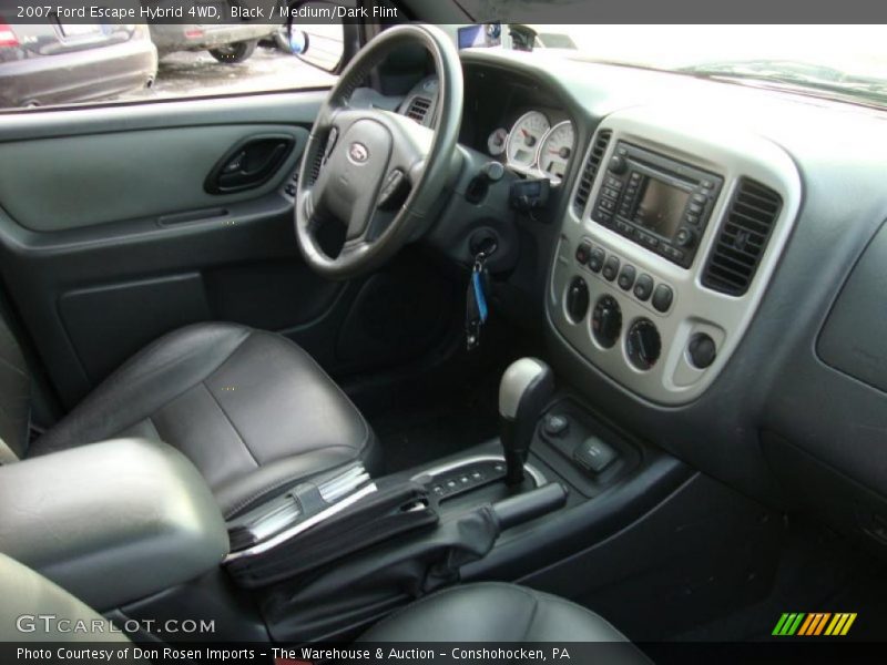 Black / Medium/Dark Flint 2007 Ford Escape Hybrid 4WD