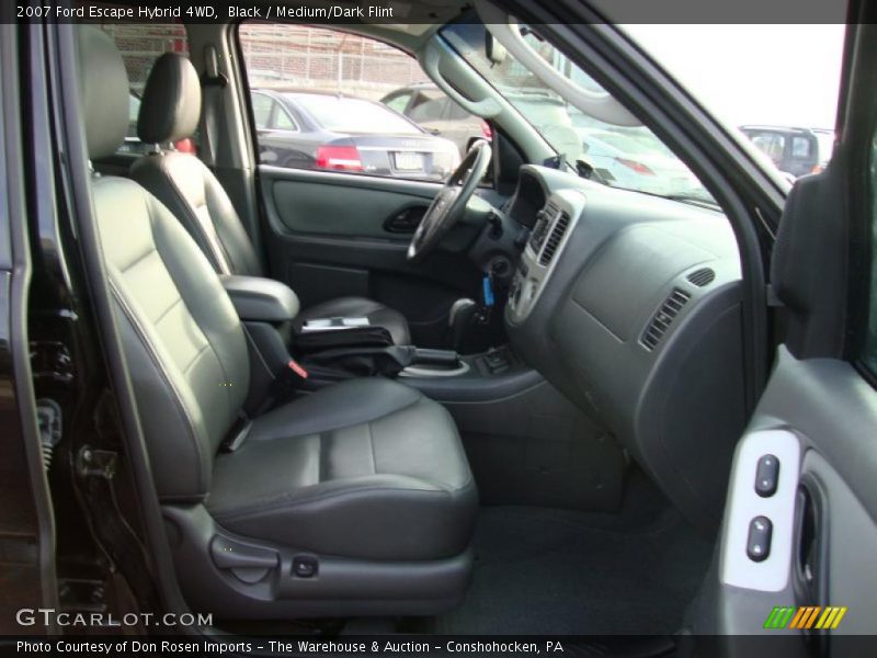 Black / Medium/Dark Flint 2007 Ford Escape Hybrid 4WD