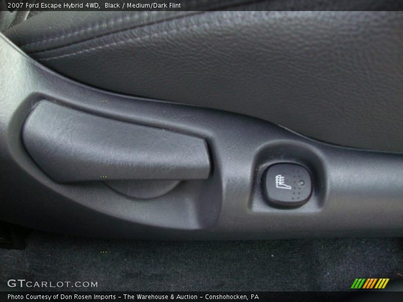 Black / Medium/Dark Flint 2007 Ford Escape Hybrid 4WD