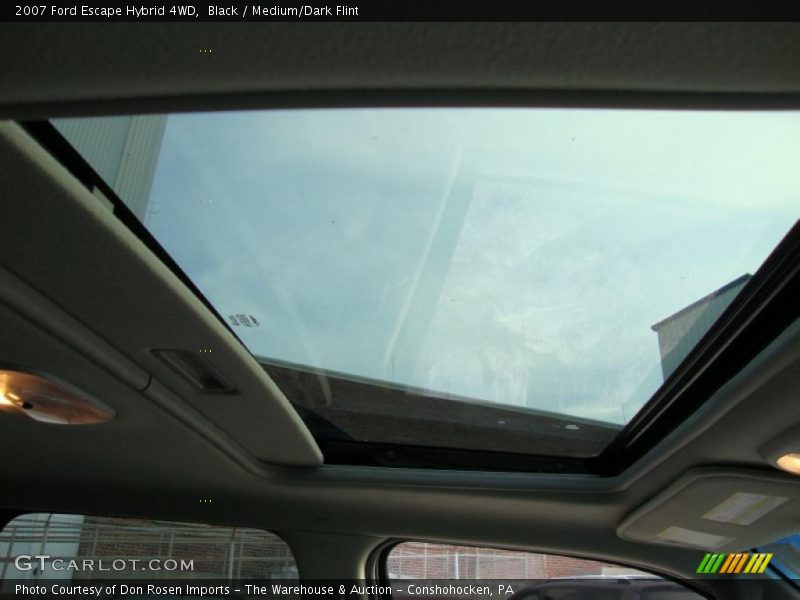 Black / Medium/Dark Flint 2007 Ford Escape Hybrid 4WD