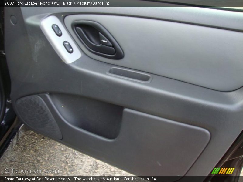 Black / Medium/Dark Flint 2007 Ford Escape Hybrid 4WD