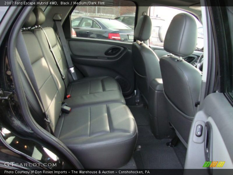 Black / Medium/Dark Flint 2007 Ford Escape Hybrid 4WD