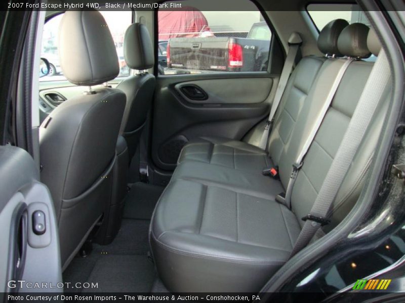 Black / Medium/Dark Flint 2007 Ford Escape Hybrid 4WD