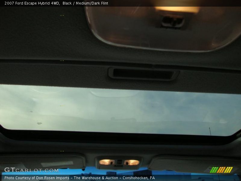 Black / Medium/Dark Flint 2007 Ford Escape Hybrid 4WD