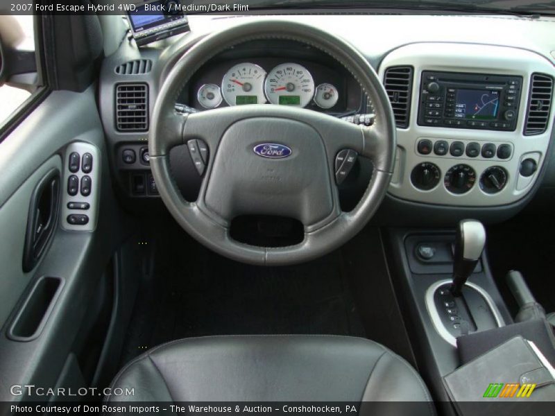 Black / Medium/Dark Flint 2007 Ford Escape Hybrid 4WD