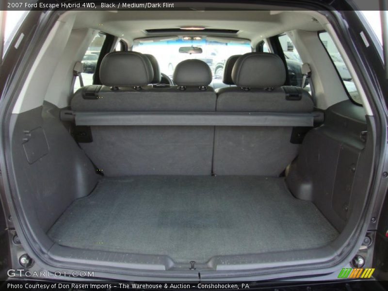 Black / Medium/Dark Flint 2007 Ford Escape Hybrid 4WD