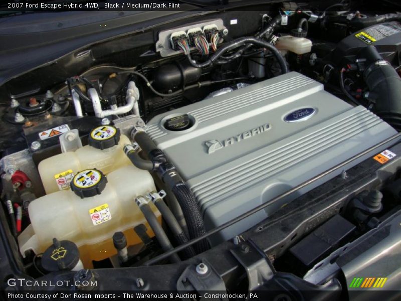 Black / Medium/Dark Flint 2007 Ford Escape Hybrid 4WD