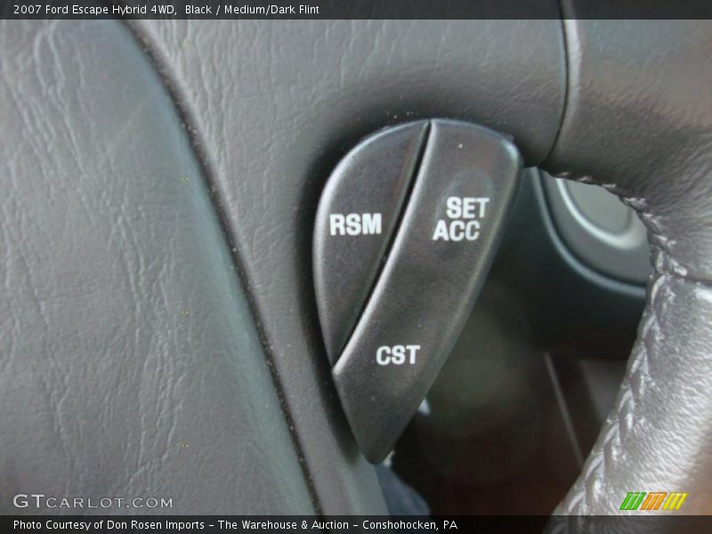 Black / Medium/Dark Flint 2007 Ford Escape Hybrid 4WD