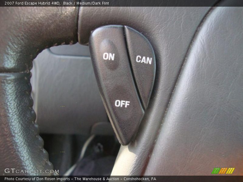 Black / Medium/Dark Flint 2007 Ford Escape Hybrid 4WD