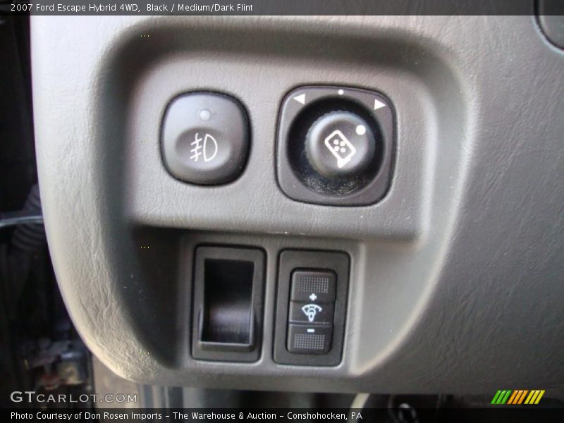 Black / Medium/Dark Flint 2007 Ford Escape Hybrid 4WD
