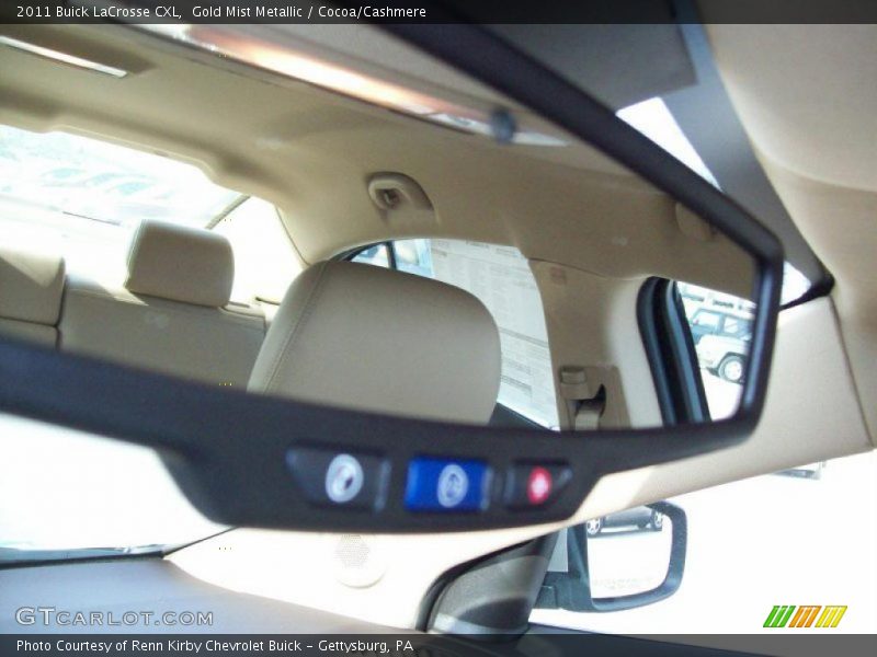 Gold Mist Metallic / Cocoa/Cashmere 2011 Buick LaCrosse CXL