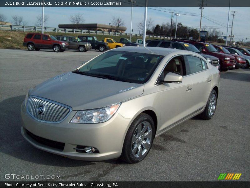 Gold Mist Metallic / Cocoa/Cashmere 2011 Buick LaCrosse CXL