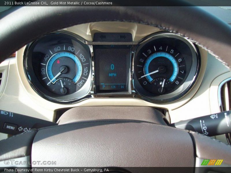 Gold Mist Metallic / Cocoa/Cashmere 2011 Buick LaCrosse CXL