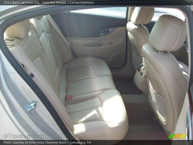 Gold Mist Metallic / Cocoa/Cashmere 2011 Buick LaCrosse CXL