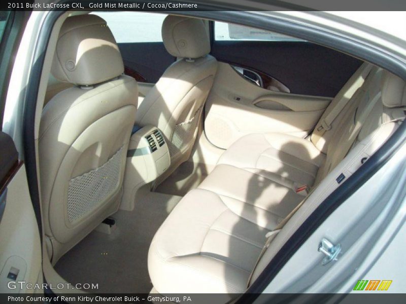 Gold Mist Metallic / Cocoa/Cashmere 2011 Buick LaCrosse CXL