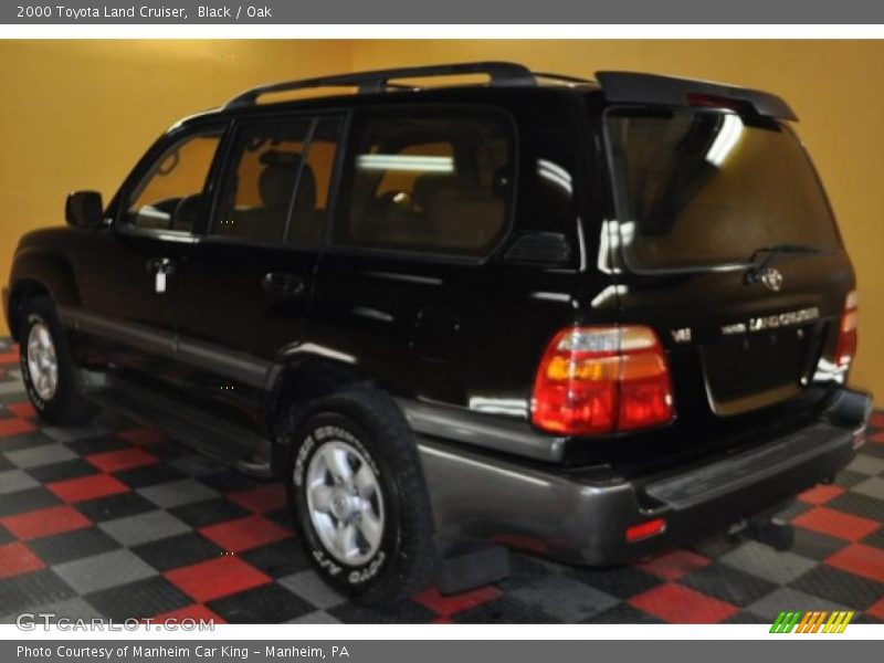 Black / Oak 2000 Toyota Land Cruiser