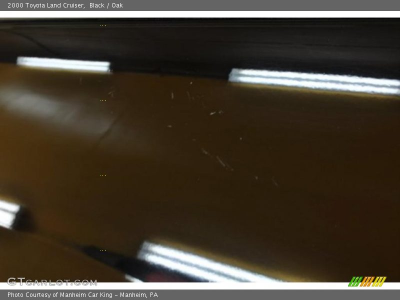 Black / Oak 2000 Toyota Land Cruiser
