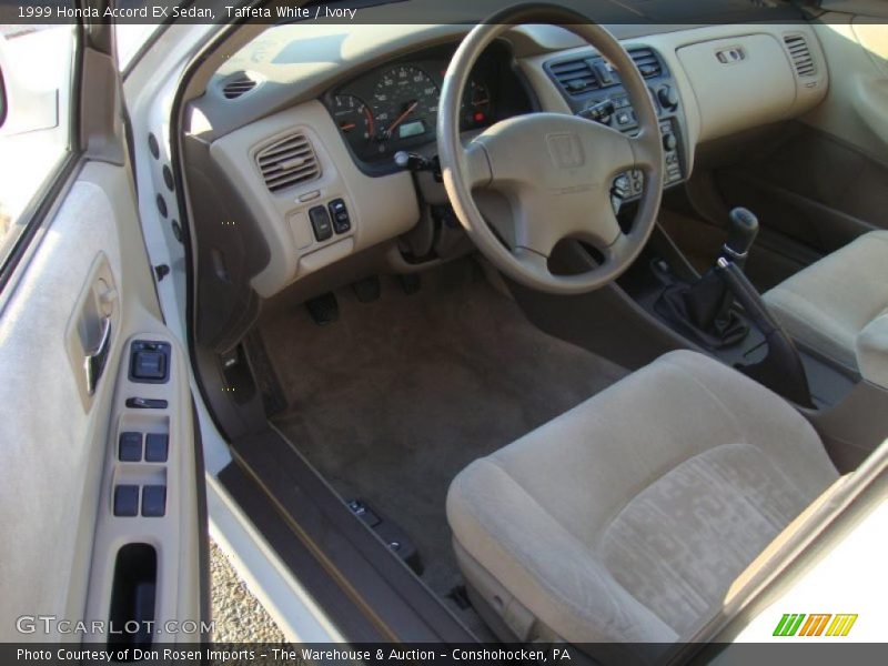 Taffeta White / Ivory 1999 Honda Accord EX Sedan