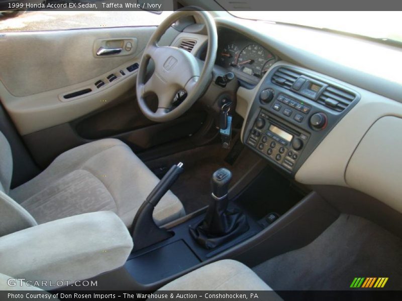 Taffeta White / Ivory 1999 Honda Accord EX Sedan