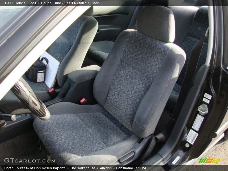  1997 Civic HX Coupe Black Interior