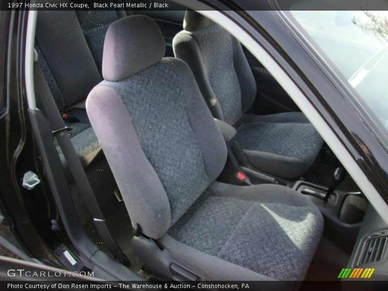  1997 Civic HX Coupe Black Interior