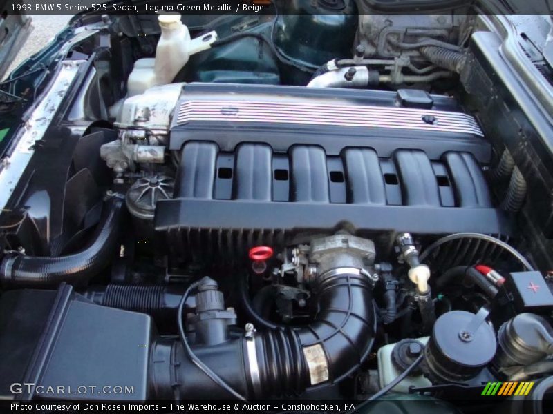  1993 5 Series 525i Sedan Engine - 2.5 Liter DOHC 24-Valve Inline 6 Cylinder