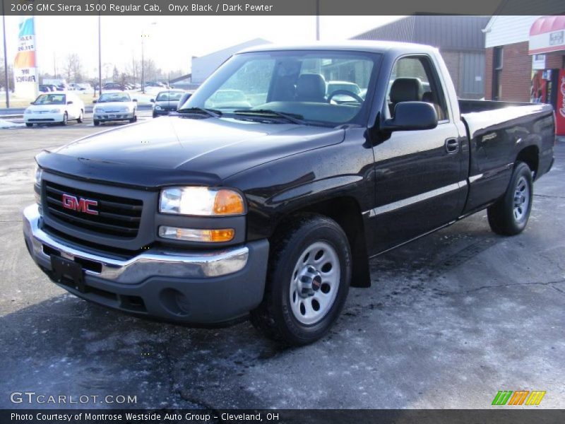 Onyx Black / Dark Pewter 2006 GMC Sierra 1500 Regular Cab