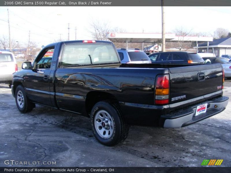 Onyx Black / Dark Pewter 2006 GMC Sierra 1500 Regular Cab