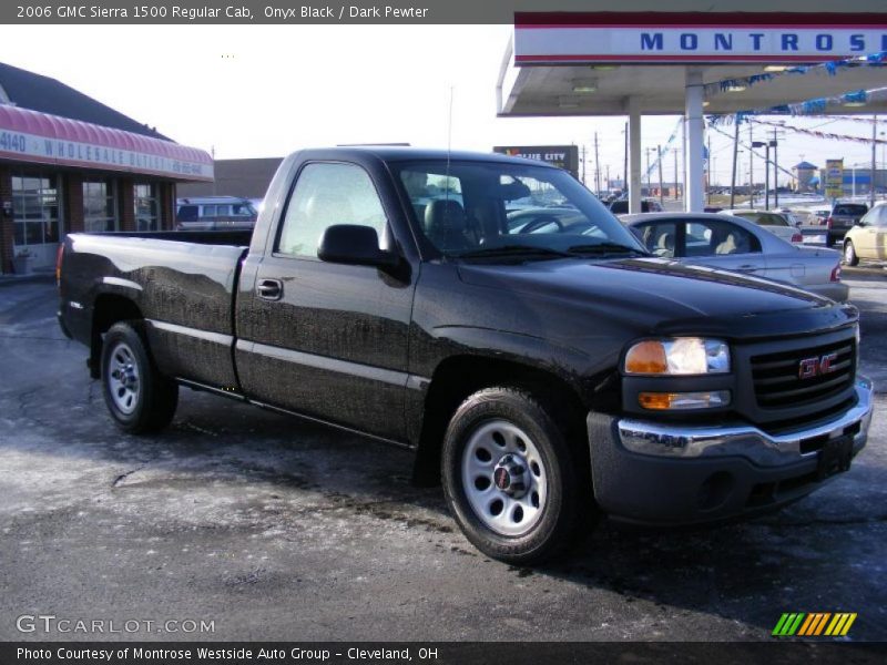 Onyx Black / Dark Pewter 2006 GMC Sierra 1500 Regular Cab