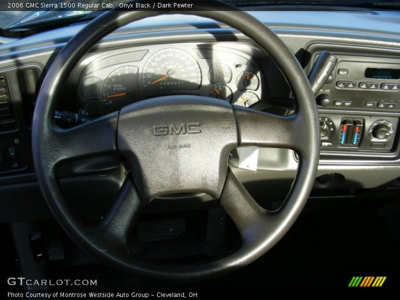 Onyx Black / Dark Pewter 2006 GMC Sierra 1500 Regular Cab