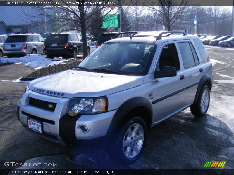 Zambezi Silver Metallic / Black 2004 Land Rover Freelander HSE