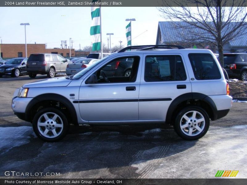 Zambezi Silver Metallic / Black 2004 Land Rover Freelander HSE