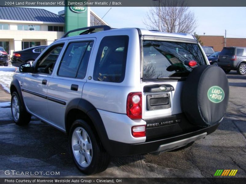Zambezi Silver Metallic / Black 2004 Land Rover Freelander HSE