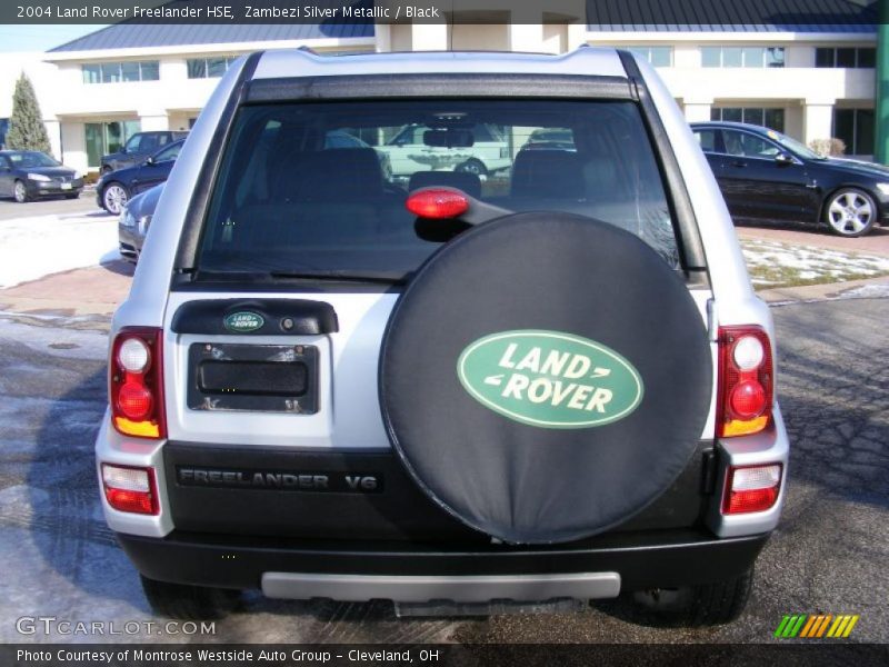 Zambezi Silver Metallic / Black 2004 Land Rover Freelander HSE