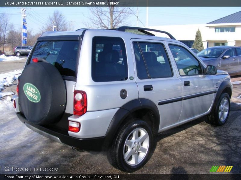 Zambezi Silver Metallic / Black 2004 Land Rover Freelander HSE