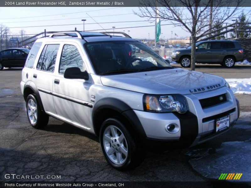 Zambezi Silver Metallic / Black 2004 Land Rover Freelander HSE