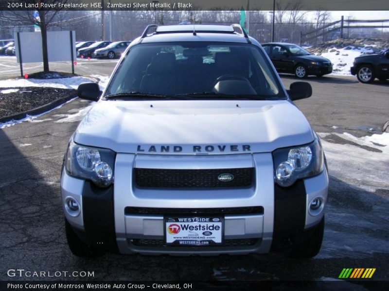 Zambezi Silver Metallic / Black 2004 Land Rover Freelander HSE