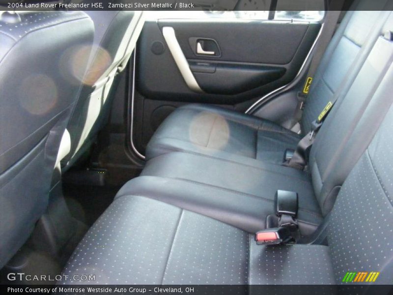Zambezi Silver Metallic / Black 2004 Land Rover Freelander HSE