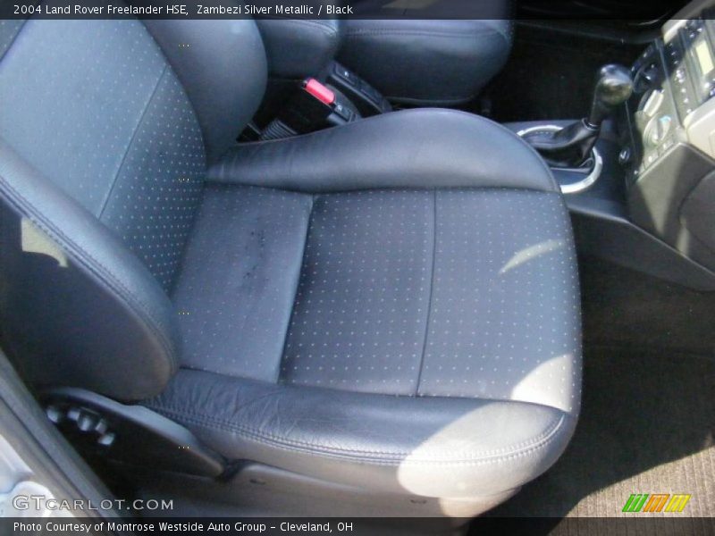 Zambezi Silver Metallic / Black 2004 Land Rover Freelander HSE