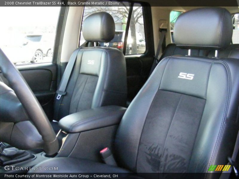 Black Granite Metallic / Ebony 2008 Chevrolet TrailBlazer SS 4x4
