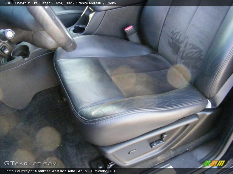 Black Granite Metallic / Ebony 2008 Chevrolet TrailBlazer SS 4x4