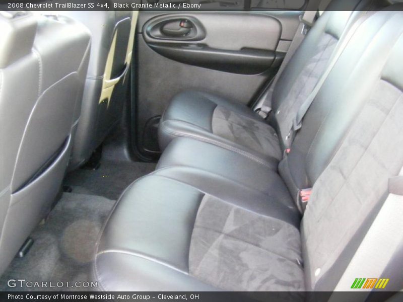 Black Granite Metallic / Ebony 2008 Chevrolet TrailBlazer SS 4x4