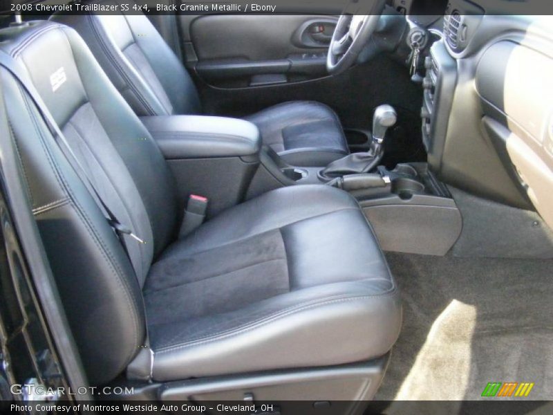  2008 TrailBlazer SS 4x4 Ebony Interior