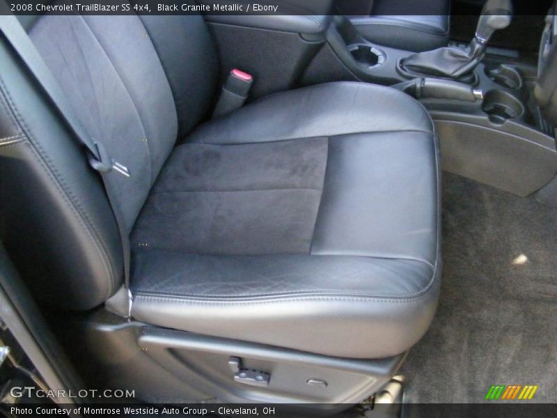 Black Granite Metallic / Ebony 2008 Chevrolet TrailBlazer SS 4x4