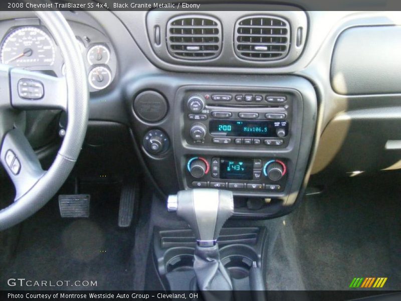 Controls of 2008 TrailBlazer SS 4x4